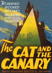 Kot i kanarek / The Cat and the Canary (1927), reż. Paul Leni