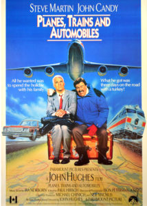 Samoloty, pociągi i samochody (1987), reż. John Hughes