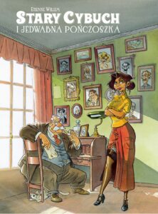 Stary cybuch i jedwabna pończoszka