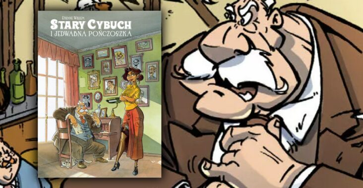 Stary cybuch i jedwabna pończoszka