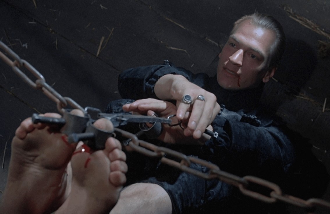 Recenzja filmu "Warlock" (1989), reż. Steve Miner. Julian Sands, Lori Singer, Richard E. Grant. Zdjęcia: David Eggby