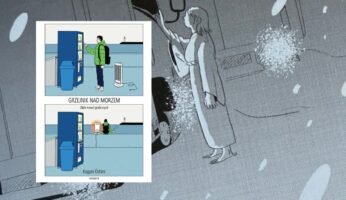Grzejnik nad morzem: zbiór nowel graficznych Kogani Oshiro