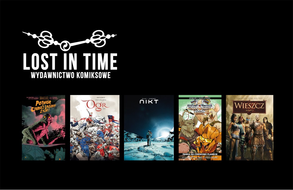 Lost In Time - maj 2026 - Po napisach - komiks - książka - kino