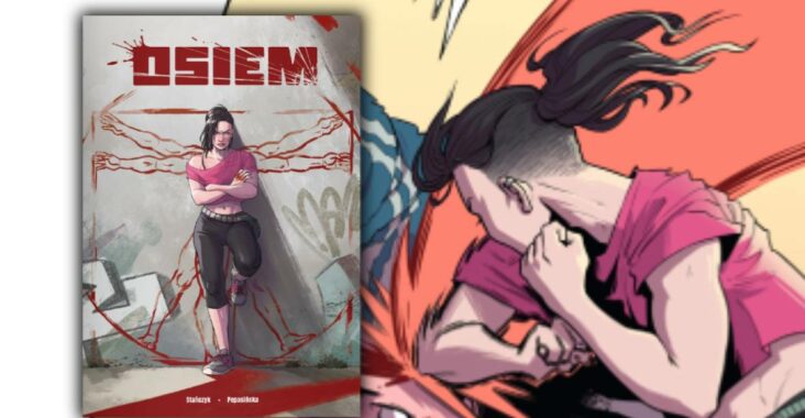 Osiem - polski komiks o tajskim boksie